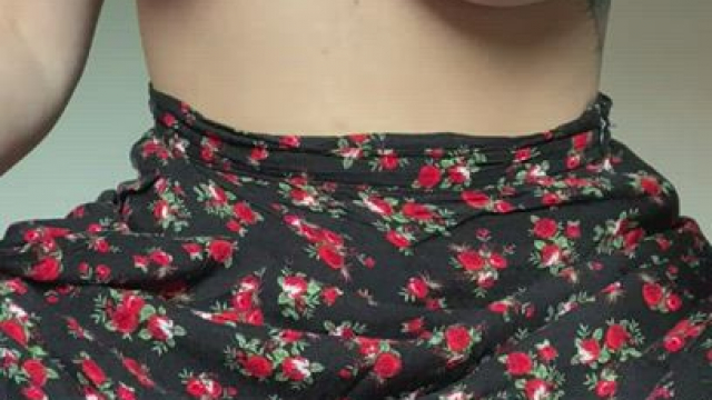 I can keep the skirt while riding your cock