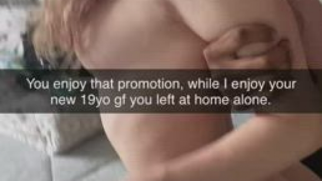 Petite teen cheats for bbc creampie!