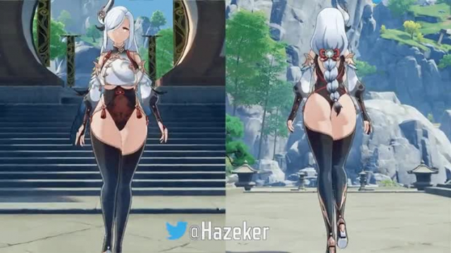 Thicc Shenhe (Hazeker) [Genshin Impact]