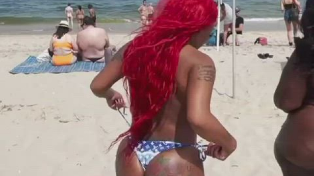 This beach !