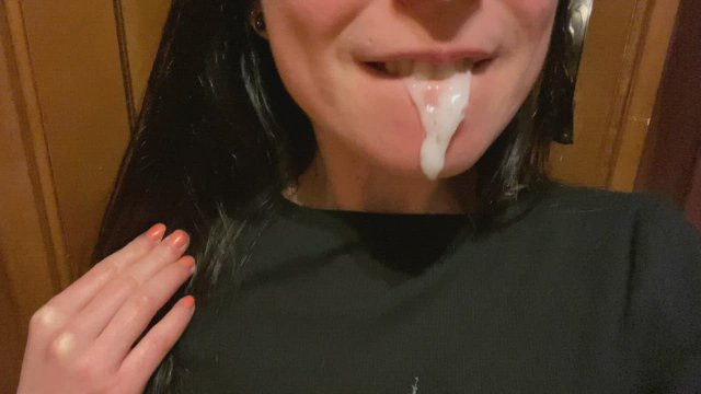 Made a Mess Instead of Swallowing