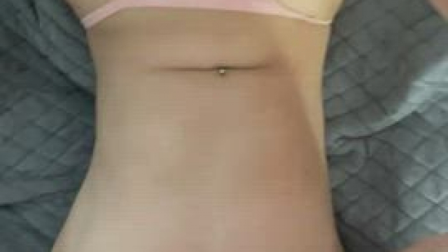I love milking a cock onto my little tits