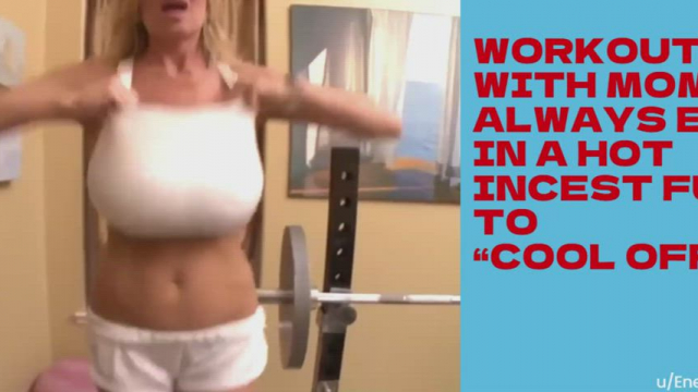 [M/S] Mom Needs To “Cool Off” After Her Workout
