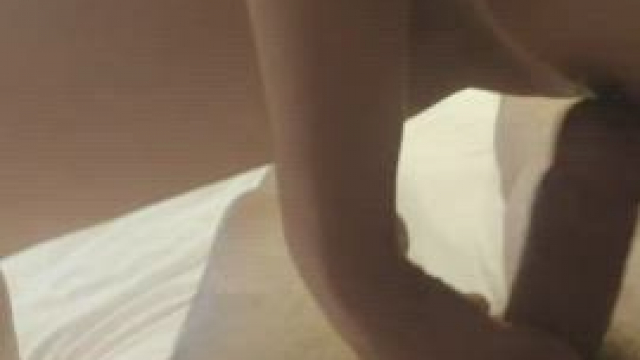 I love teasing the head of his dick with my tight pussy...