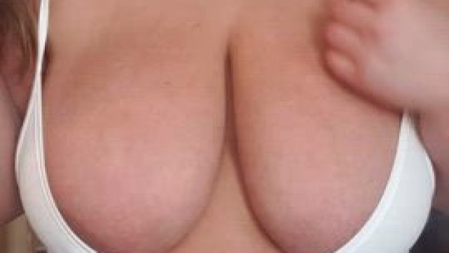 This tiny top couldn't contain my big tits
