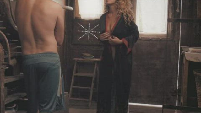 Mayra Hermosillo in a full frontal scene in '¡Que viva México!'