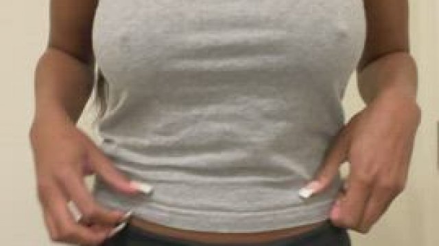 My ebony double D's