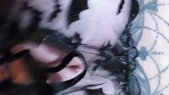 Waking you up with huge tits in your face 