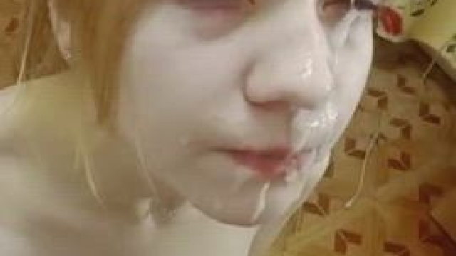 Cum on my face
