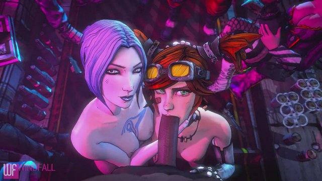 Dick-romancer class mod works best with a teammate (Windfall) [Borderlands 2 - M
