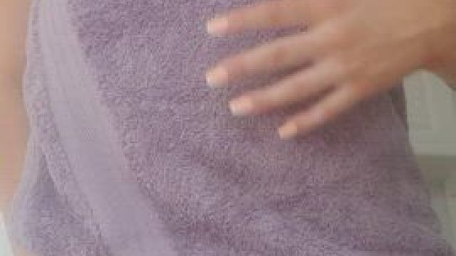 I hope seeing me drop my towel made you want to fuck
