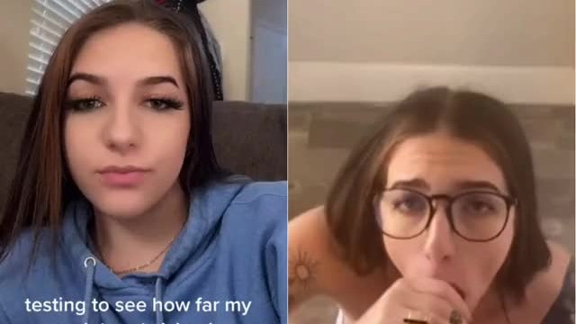 Testing How Far Her Throat Goes