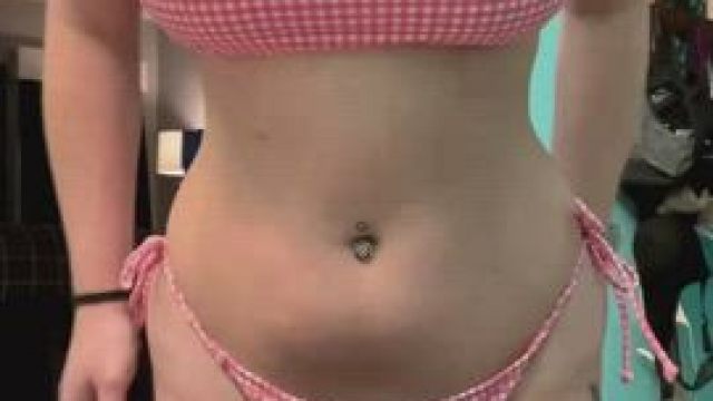 The milf titties hiding under my bikini top