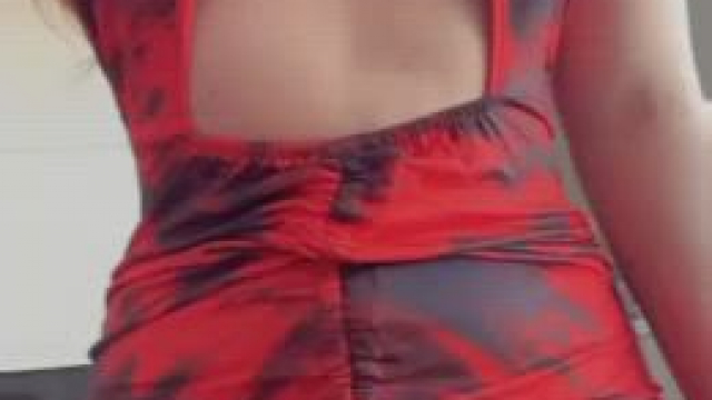 I don't even technically need to take this dress off for you to titty fuck me