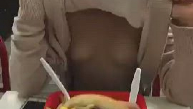 Boob burgers
