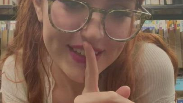 Would you rail me in a quiet corner of my colleges library? [GIF]