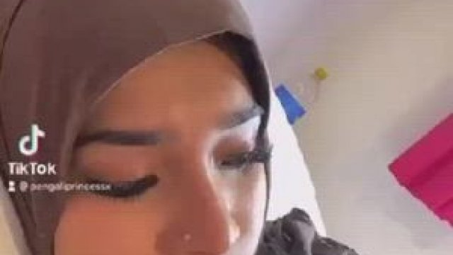 Breaking her fast