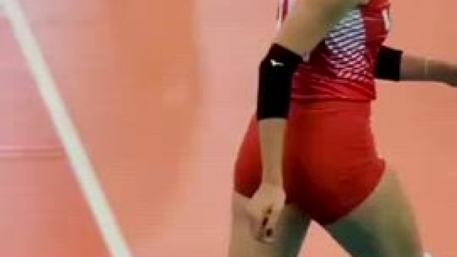 She’s enjoying the warm up