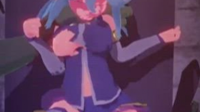 [Orks BBC game] Aqua's morning pussy fitness