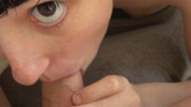 Twink FTM cock worship