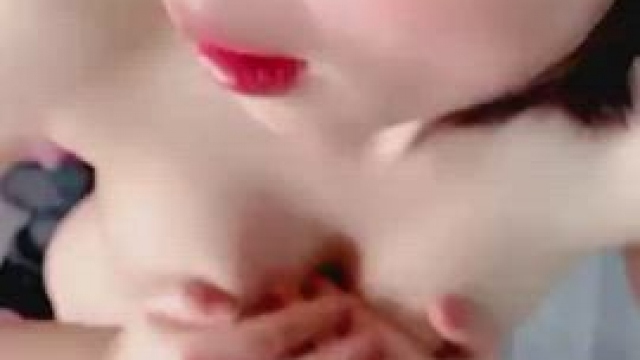 Asian Big Tits Cumshot Girlfriend Riding Porn GIF by chondven02