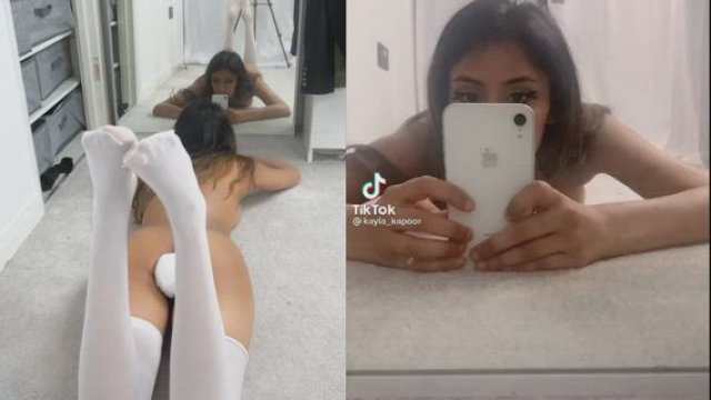 The one on the right got me banned from TikTok
