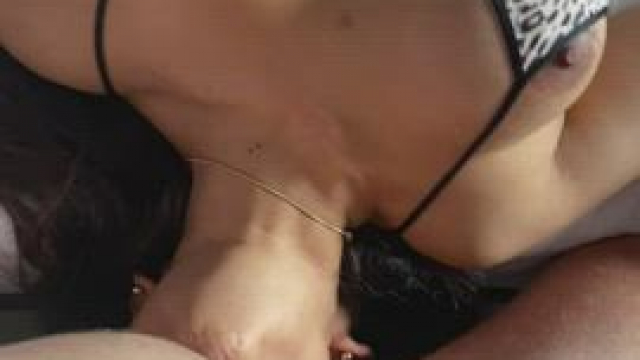 Nothing like a good blowjob while staring at some tits
