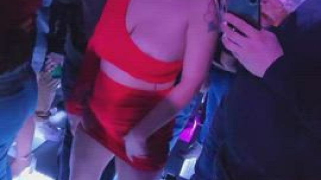 Flashing in a Packed Club
