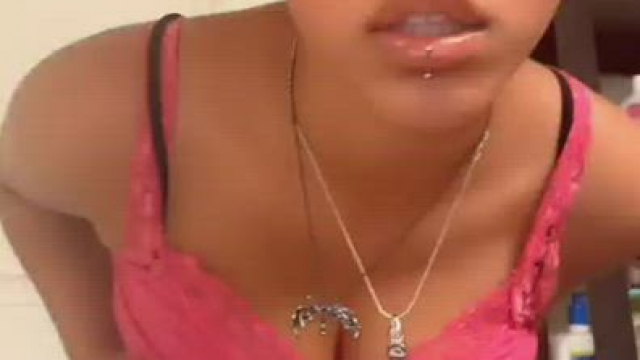 Big titty goth ebony drop