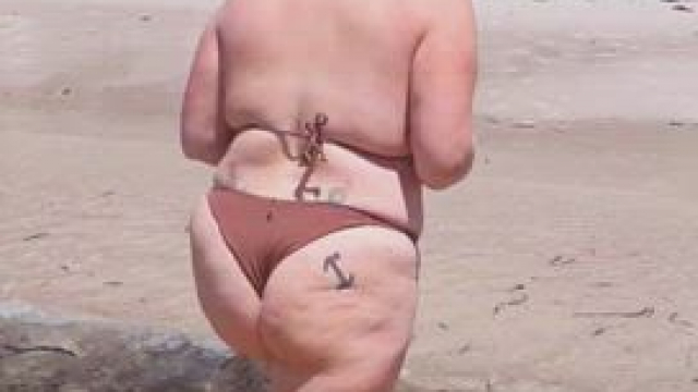 Chubby and tanned