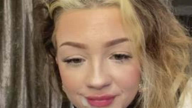Cum face makes me feel pretty