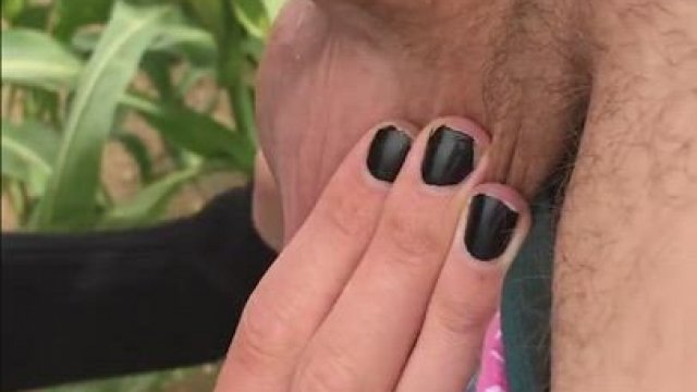 She stopped me in a corn field to GAGA on my BIG COCK - Rebecca Minx [OC]