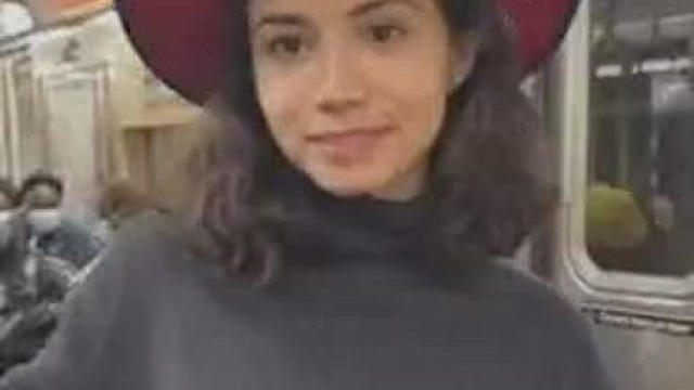 Smiling tits
