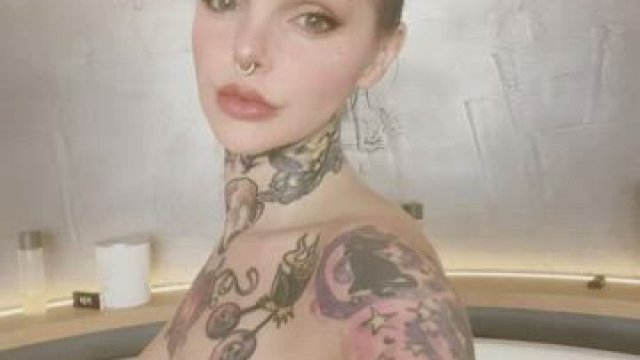Tatted and Busty